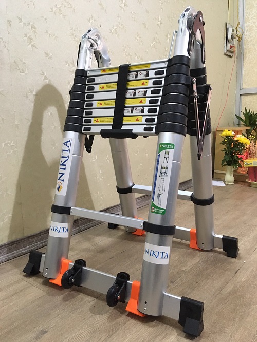 Thang nhôm rút gọn chữ A 50AI